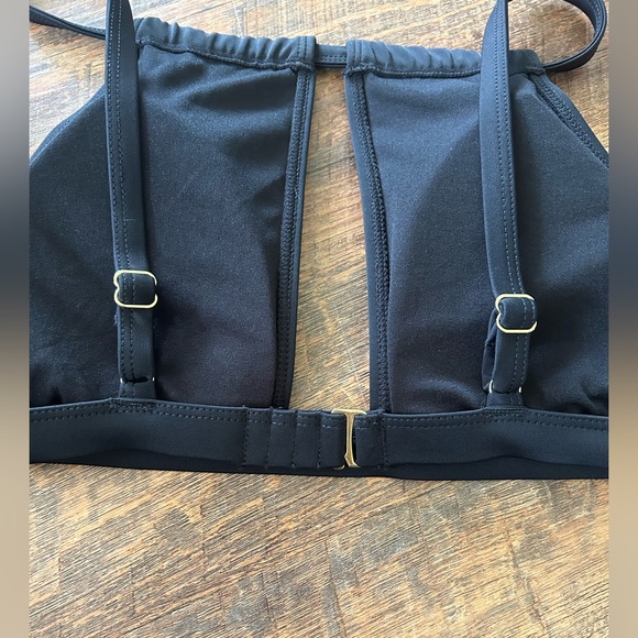 Adore Me Dallys Black High Neck Swim Top - Picture 6 of 6